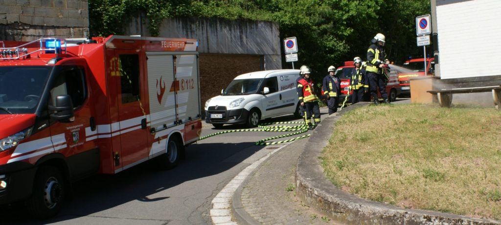 Feuerwehr VG Lambrecht Brand B0